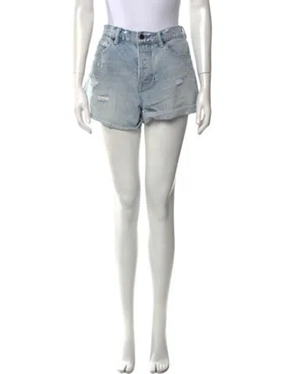 Pre-owned Alexander Wang Mini Shorts In Blue