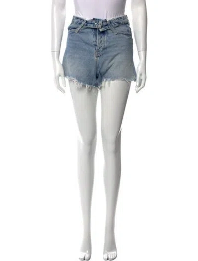 Pre-owned Alexander Wang Mini Shorts In Blue