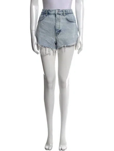 Pre-owned Alexander Wang Mini Shorts In Blue