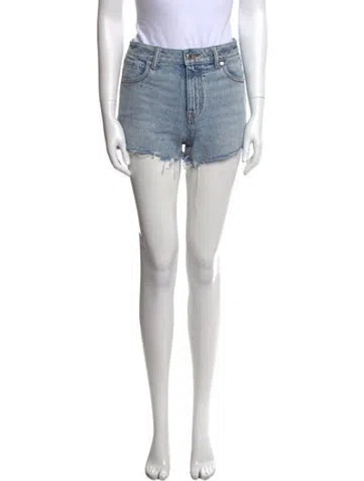 Pre-owned Alexander Wang Mini Shorts In Blue
