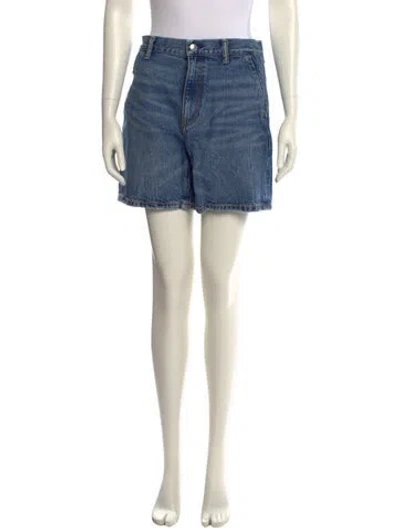 Pre-owned Alexander Wang Mini Shorts In Blue