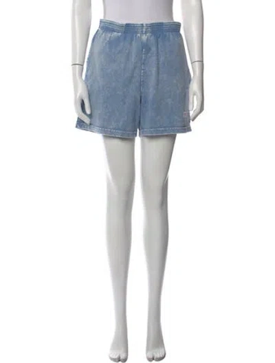 Pre-owned Alexander Wang Mini Shorts In Blue