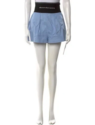 Pre-owned Alexander Wang Mini Shorts In Blue