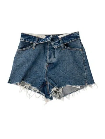 Pre-owned Alexander Wang Mini Shorts In Blue