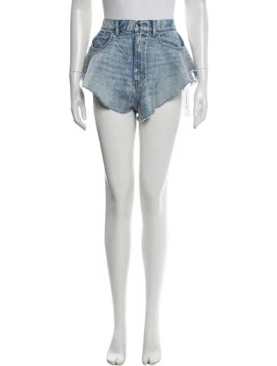 Pre-owned Alexander Wang Mini Shorts In Blue