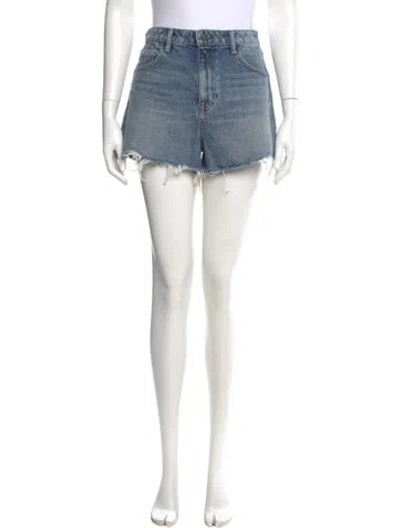 Pre-owned Alexander Wang Mini Shorts In Blue