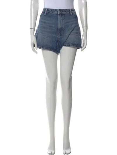 Pre-owned Alexander Wang Mini Shorts In Blue