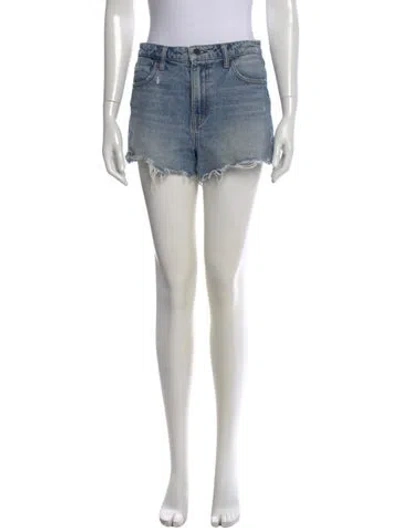 Pre-owned Alexander Wang Mini Shorts In Blue