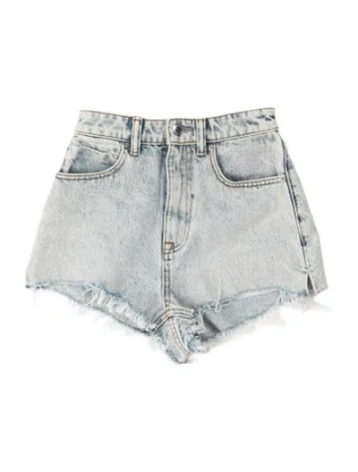 Pre-owned Alexander Wang Mini Shorts In Blue