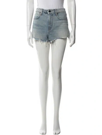 Pre-owned Alexander Wang Mini Shorts In Blue