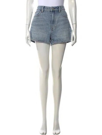 Pre-owned Alexander Wang Mini Shorts In Blue