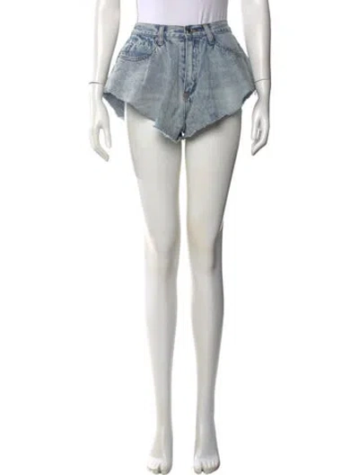 Pre-owned Alexander Wang Mini Shorts In Blue