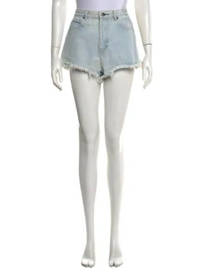 Pre-owned Alexander Wang Mini Shorts In Blue