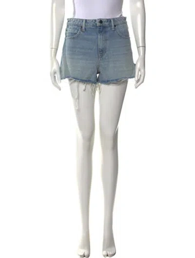 Pre-owned Alexander Wang Mini Shorts In Blue
