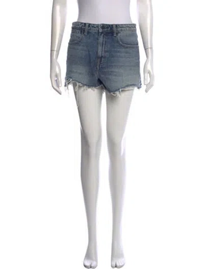 Pre-owned Alexander Wang Mini Shorts In Blue