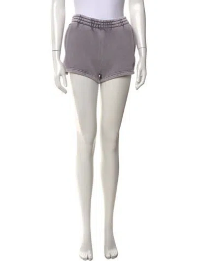 Pre-owned Alexander Wang Mini Shorts In Purple