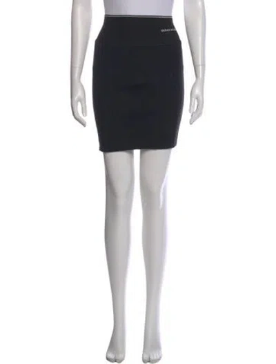 Pre-owned Alexander Wang Mini Skirt In Black