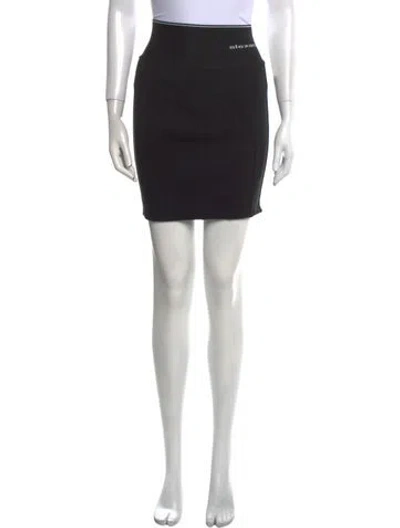 Pre-owned Alexander Wang Mini Skirt In Black