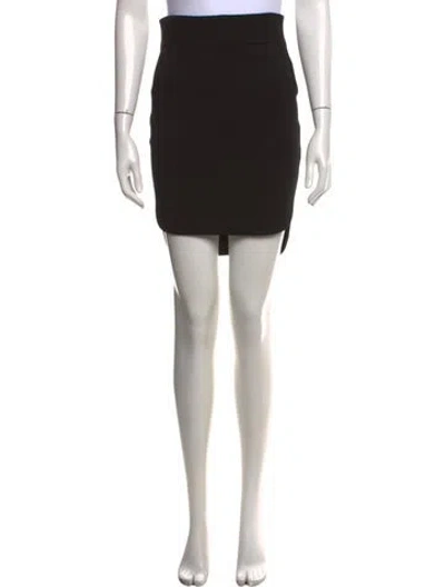 Pre-owned Alexander Wang Mini Skirt In Black