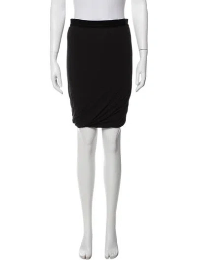 Pre-owned Alexander Wang Mini Skirt In Black