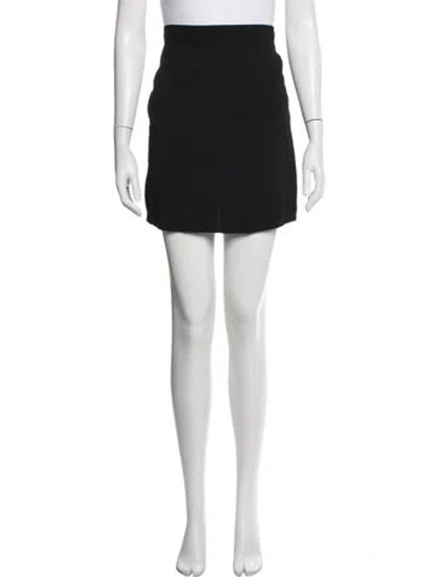 Pre-owned Alexander Wang Mini Skirt In Black