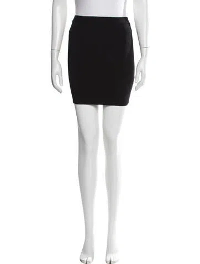 Pre-owned Alexander Wang Mini Skirt In Black