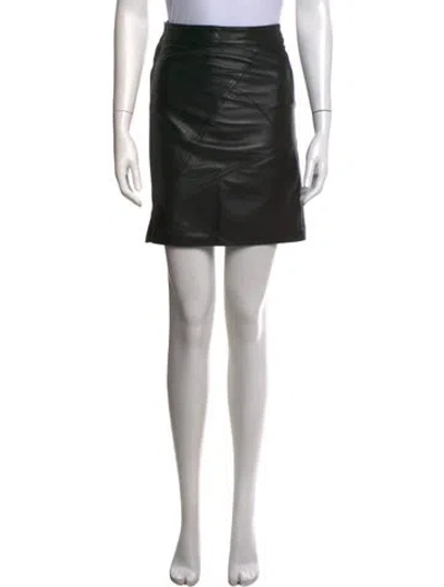 Pre-owned Alexander Wang Mini Skirt In Black