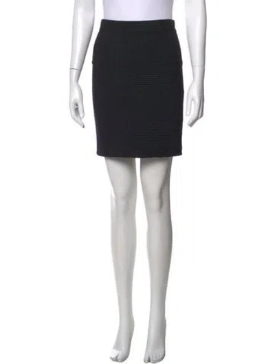 Pre-owned Alexander Wang Mini Skirt In Black