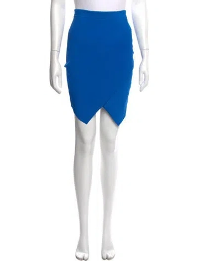 Pre-owned Alexander Wang Mini Skirt In Blue