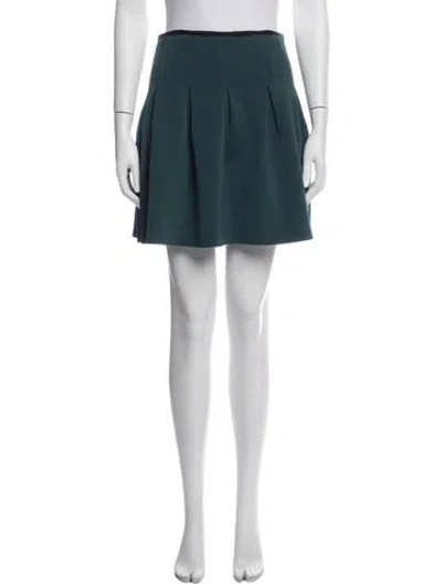 Pre-owned Alexander Wang Mini Skirt In Blue
