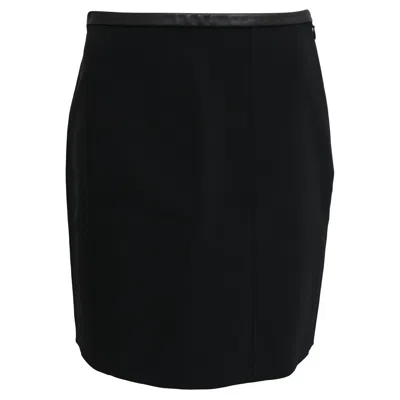 Alexander Wang Mini Skirt In Black Polyester