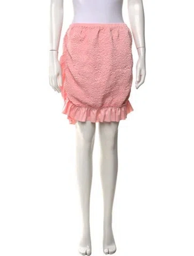 Pre-owned Alexander Wang Mini Skirt In Pink
