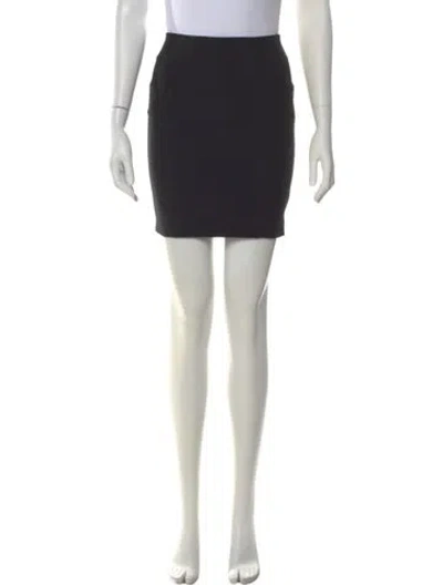 Pre-owned Alexander Wang Mini Skirt W/ Tags In Black