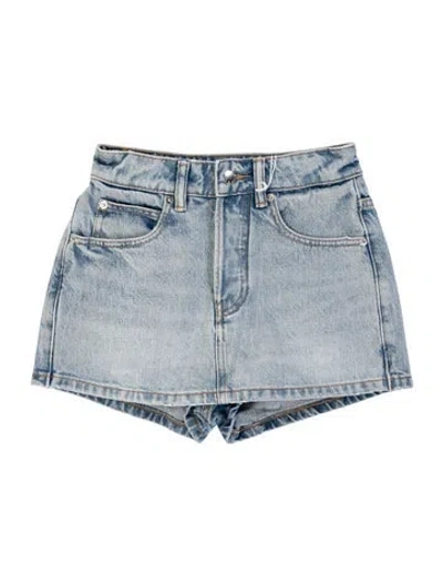 Pre-owned Alexander Wang Mini Skirt W/ Tags In Blue