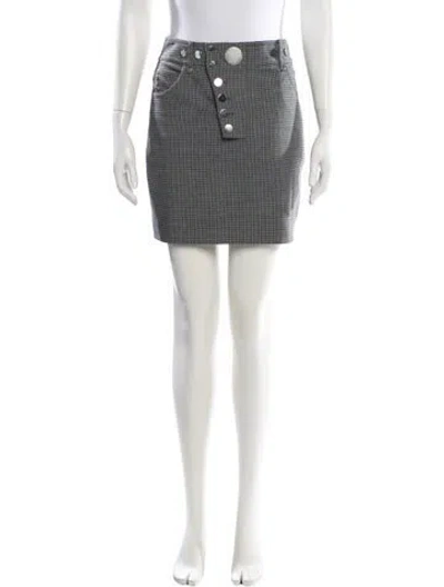 Pre-owned Alexander Wang Mini Skirt In White