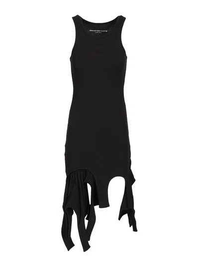 Alexander Wang Mini Tank Dress In Black