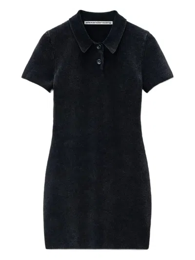 ALEXANDER WANG COTTON-BLEND CHENILLE MINIDRESS