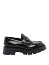 Alexander Wang Mocassini Carter In Pelle With Medium Tacco In Black
