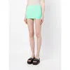 Alexander Wang Monogram-pattern Mini Shorts