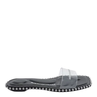 Alexander Wang Nia Ballchain Flat Sandals
