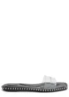 Alexander Wang Nia Ballchain Leather Sliders