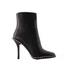 Alexander Wang Nova 105 Boots - Leather - Black In Black