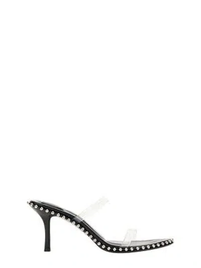 Pre-owned Alexander Wang Nova 85 Sandal In Black