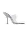 Alexander Wang Nudie 105 Sandals - Pvc - Silver In Grey
