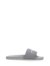 Alexander Wang Gray Aw Pool Slides In Grey