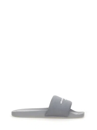 ALEXANDER WANG ALEXANDER WANG NYLON "AW" SANDAL