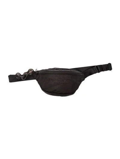 Pre-owned Alexander Wang Nylon Belt Bag In Black