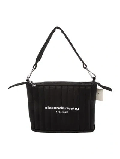 Pre-owned Alexander Wang Nylon Belt Bag W/ Tags In Black