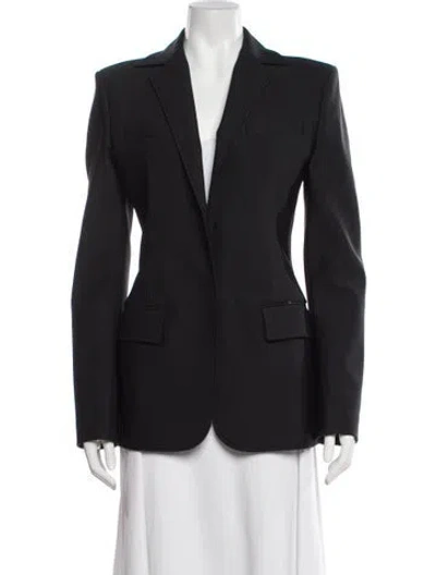 Pre-owned Alexander Wang Nylon Blazer In Gray