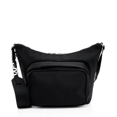 Alexander Wang Nylon Heiress Sport Large Shoulder Bag In Black